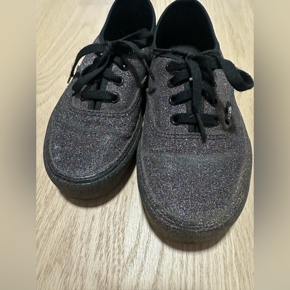 Dark gray glitter vans size 7 (women’s) - Picture 5 of 10